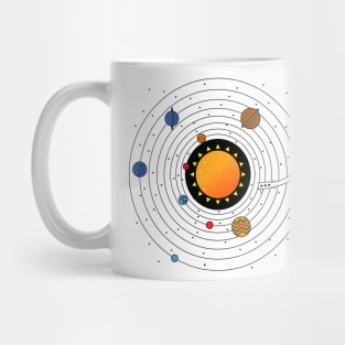 Vinyl Record Planets 1 Mug